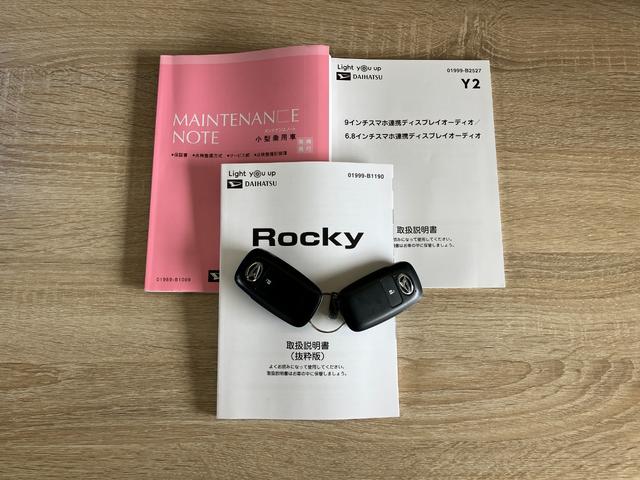 ロッキーＬ　ターボ　９型ディスプレイオーディオ　フルセグ　車検整備付衝突被害軽減ブレーキ　コーナーセンサー　ディスプレイオーディオ　フルセグ　Ｂｌｕｅｔｏｏｔｈ　ＵＳＢ　バックカメラ　ＥＴＣ　ＬＥＤ　オートライト　電動格納式ミラー　スマートキー　エコアイドル　ターボ（滋賀県）の中古車