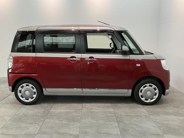 ムーヴキャンバスＧブラックインテリアＶＳ　ＳＡ３　８型ナビ　パノラマカメラ衝突被害軽減ブレーキ　８インチフルセグナビ　ＤＶＤ再生　Ｂｌｕｅｔｏｏｔｈ　ＵＳＢ　パノラマカメラ　ＥＴＣ　両側電動スライドドア　ＬＥＤ　オートライト　オートエアコン　シートヒーター　エコアイドル（滋賀県）の中古車