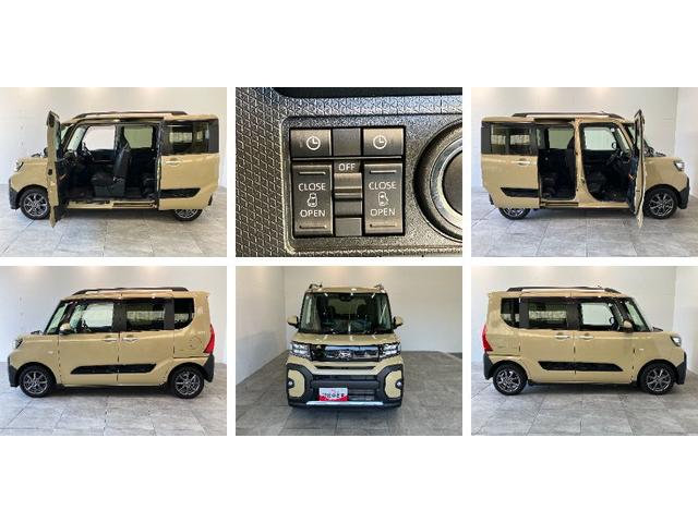 タントファンクロス　フルセグナビ　バックカメラ　ドラレコ　ＬＥＤ衝突被害軽減ブレーキ　コーナーセンサー　フルセグナビ　Ｂｌｕｅｔｏｏｔｈ　ＤＶＤ再生　ＵＳＢ　バックカメラ　前後ドラレコ　両側電動スライドドア　前席シートヒーター　ＬＥＤ　オートライト　スマートキー（滋賀県）の中古車
