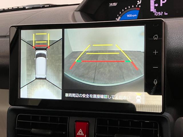 タントＸターボ　９型ディスプレイオーディオ　駐車支援システム衝突被害軽減ブレーキ　コーナーセンサー　ディスプレイオーディオ　フルセグ　Ｂｌｕｅｔｏｏｔｈ　ＵＳＢ　パノラマカメラ　駐車支援システム　両側電動スライドドア　前席シートヒーター　ＬＥＤ　スマートキー（滋賀県）の中古車