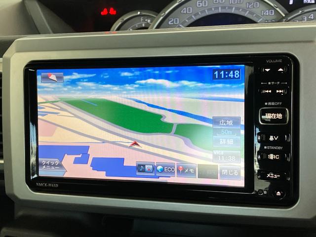 ウェイクＸ　ＳＡ　ターボ　ワンセグナビ　バックカメラ　左側パワスラ衝突被害軽減ブレーキ　ワンセグナビ　バックカメラ　ＵＳＢ　左側電動スライドドア　スマートキー　電動格納式ミラー　オートエアコン　ＬＥＤ　オートライト　エコアイドル　ターボ（滋賀県）の中古車