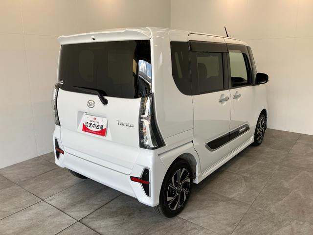 タントカスタムＸスタイルセレクション　９型フルセグナビ　パノラマ衝突被害軽減ブレーキ　コーナーセンサー　フルセグナビ　Ｂｌｕｅｔｏｏｔｈ　ＤＶＤ再生　ＵＳＢ　パノラマカメラ　前後ドラレコ　両側電動スライドドア　前席シートヒーター　ＬＥＤ　オートライト　スマートキー（滋賀県）の中古車