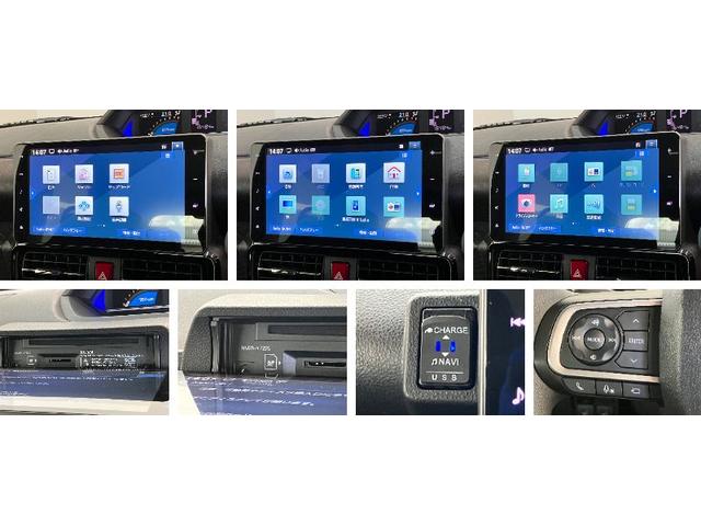 タントカスタムＸスタイルセレクション　９型フルセグナビ　パノラマ衝突被害軽減ブレーキ　コーナーセンサー　フルセグナビ　Ｂｌｕｅｔｏｏｔｈ　ＤＶＤ再生　ＵＳＢ　パノラマカメラ　前後ドラレコ　両側電動スライドドア　前席シートヒーター　ＬＥＤ　オートライト　スマートキー（滋賀県）の中古車