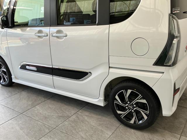 タントカスタムＸスタイルセレクション　９型フルセグナビ　パノラマ衝突被害軽減ブレーキ　コーナーセンサー　フルセグナビ　Ｂｌｕｅｔｏｏｔｈ　ＤＶＤ再生　ＵＳＢ　パノラマカメラ　前後ドラレコ　両側電動スライドドア　前席シートヒーター　ＬＥＤ　オートライト　スマートキー（滋賀県）の中古車