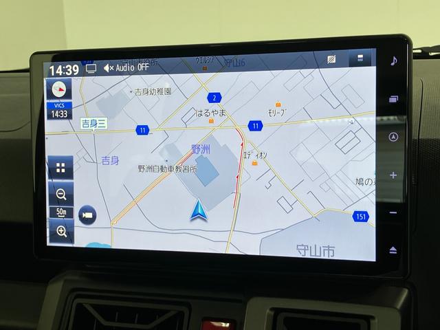 タフトＧダーククロムベンチャー　１０型フルセグナビ　届出済未使用車衝突被害軽減ブレーキ　コーナーセンサー　１０型フルセグナビ　ＤＶＤ　Ｂｌｕｅｔｏｏｔｈ　ＵＳＢ　バックカメラ　前後ドラレコ　前席シートヒーター　ＬＥＤ　オートライト　レーダークルコン　オートエアコン（滋賀県）の中古車