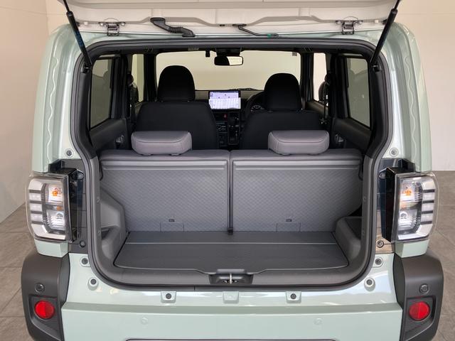 タフトＧダーククロムベンチャー　１０型フルセグナビ　届出済未使用車衝突被害軽減ブレーキ　コーナーセンサー　１０型フルセグナビ　ＤＶＤ　Ｂｌｕｅｔｏｏｔｈ　ＵＳＢ　バックカメラ　前後ドラレコ　前席シートヒーター　ＬＥＤ　オートライト　レーダークルコン　オートエアコン（滋賀県）の中古車