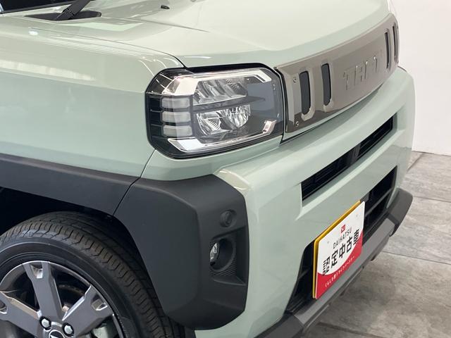 タフトＧダーククロムベンチャー　１０型フルセグナビ　届出済未使用車衝突被害軽減ブレーキ　コーナーセンサー　１０型フルセグナビ　ＤＶＤ　Ｂｌｕｅｔｏｏｔｈ　ＵＳＢ　バックカメラ　前後ドラレコ　前席シートヒーター　ＬＥＤ　オートライト　レーダークルコン　オートエアコン（滋賀県）の中古車