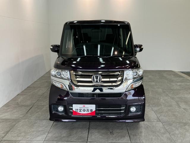 Ｎ−ＢＯＸカスタムＧ　フルセグナビ　バックカメラ　ＥＴＣ　ＨＩＤ　車検整備付フルセグナビ　ＤＶＤ再生　Ｂｌｕｅｔｏｏｔｈ　ＵＳＢ　バックカメラ　ＥＴＣ　ＨＩＤヘッドライト　オートライト　左側電動スライドドア　オートエアコン　電格ミラー　スマートキー　タイヤ４本新品交換済み（滋賀県）の中古車