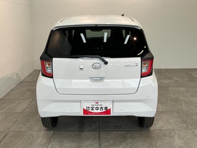 ミライースＸ　ＳＡ３　キーレス　ＬＥＤ　電格ミラー　届出済未使用車衝突被害軽減ブレーキ　スマアシ３　コーナーセンサー　バックカメラ（ナビ装着時用）　ＬＥＤヘッドライト　電動格納式ミラー　マニュアルレベリング　キーレスエントリー　オートライト　エコアイドル（滋賀県）の中古車