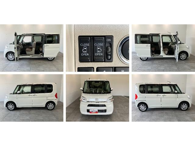 タントＸリミテッドＳＡ３　４ＷＤ　フルセグナビ　Ｐカメラ　ドラレコ衝突被害軽減ブレーキ　フルセグナビ　Ｂｌｕｅｔｏｏｔｈ　ＤＶＤ再生　ＵＳＢ　パノラマカメラ　ドラレコ　両側電動スライドドア　シートヒーター　オートライト　オートエアコン　電動格納式ミラー　スマートキー（滋賀県）の中古車