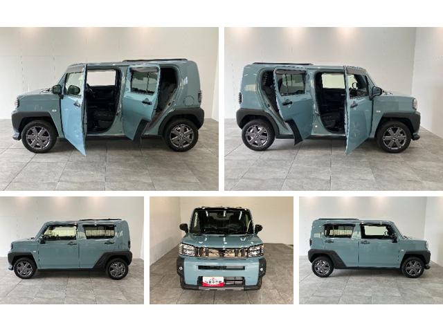 タフトＧダーククロムベンチャー　９型ディスプレイオーディオ衝突被害軽減ブレーキ　コーナーセンサー　９型ディスプレイオーディオ　フルセグ　バックカメラ　Ｂｌｕｅｔｏｏｔｈ　ＵＳＢ　前席シートヒーター　電動パーキングブレーキ　ＬＥＤ　オートライト（滋賀県）の中古車