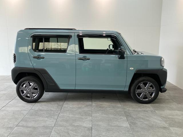 タフトＧダーククロムベンチャー　９型ディスプレイオーディオ衝突被害軽減ブレーキ　コーナーセンサー　９型ディスプレイオーディオ　フルセグ　バックカメラ　Ｂｌｕｅｔｏｏｔｈ　ＵＳＢ　前席シートヒーター　電動パーキングブレーキ　ＬＥＤ　オートライト（滋賀県）の中古車