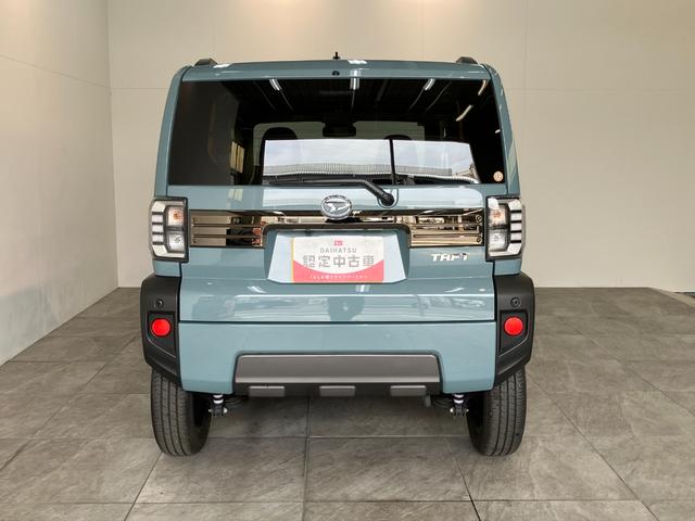 タフトＧダーククロムベンチャー　９型ディスプレイオーディオ衝突被害軽減ブレーキ　コーナーセンサー　９型ディスプレイオーディオ　フルセグ　バックカメラ　Ｂｌｕｅｔｏｏｔｈ　ＵＳＢ　前席シートヒーター　電動パーキングブレーキ　ＬＥＤ　オートライト（滋賀県）の中古車