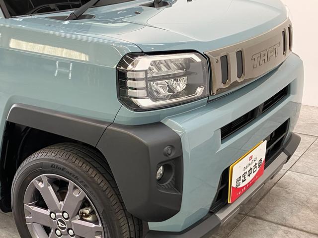 タフトＧダーククロムベンチャー　９型ディスプレイオーディオ衝突被害軽減ブレーキ　コーナーセンサー　９型ディスプレイオーディオ　フルセグ　バックカメラ　Ｂｌｕｅｔｏｏｔｈ　ＵＳＢ　前席シートヒーター　電動パーキングブレーキ　ＬＥＤ　オートライト（滋賀県）の中古車