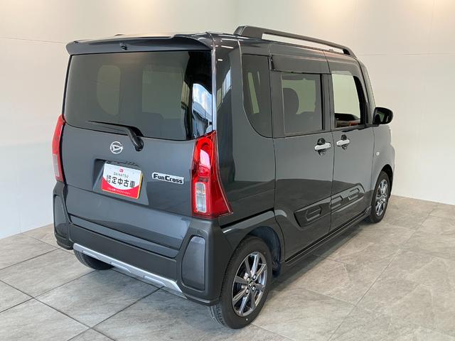 タントファンクロス 9型ディスプレイオーディオ 駐車支援システム衝突被害軽減ブレーキ コーナーセンサー 9型ディスプレイオーディオ フルセグ Bluetooth USB パノラマカメラ 駐車支援システム 両側電動スライドドア 前席シートヒーター LED 電格ミラー(滋賀県)の中古車