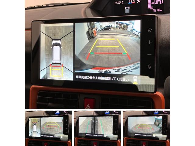 タントファンクロス 9型ディスプレイオーディオ 駐車支援システム衝突被害軽減ブレーキ コーナーセンサー 9型ディスプレイオーディオ フルセグ Bluetooth USB パノラマカメラ 駐車支援システム 両側電動スライドドア 前席シートヒーター LED 電格ミラー(滋賀県)の中古車