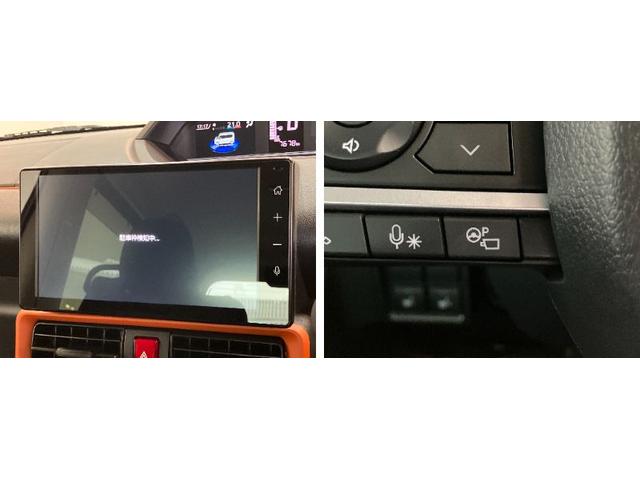 タントファンクロス 9型ディスプレイオーディオ 駐車支援システム衝突被害軽減ブレーキ コーナーセンサー 9型ディスプレイオーディオ フルセグ Bluetooth USB パノラマカメラ 駐車支援システム 両側電動スライドドア 前席シートヒーター LED 電格ミラー(滋賀県)の中古車