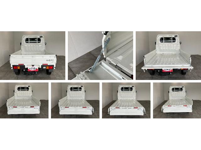 ハイゼットトラックＥＸＴ　４ＷＤ　デフロック　コーナーセンサー　ドラレコ衝突被害軽減ブレーキ　コーナーセンサー　パートタイム４ＷＤ　デフロック　ドラレコ　スマートキー　パワーウインドウ　オートライト　荷台作業灯　４枚リーフスプリング　電動格納式ミラー　マニュアルレベリング（滋賀県）の中古車