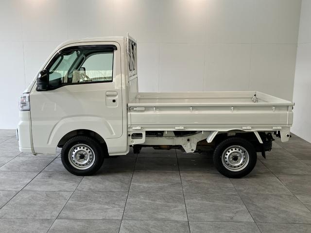 ハイゼットトラックＥＸＴ　４ＷＤ　デフロック　コーナーセンサー　ドラレコ衝突被害軽減ブレーキ　コーナーセンサー　パートタイム４ＷＤ　デフロック　ドラレコ　スマートキー　パワーウインドウ　オートライト　荷台作業灯　４枚リーフスプリング　電動格納式ミラー　マニュアルレベリング（滋賀県）の中古車