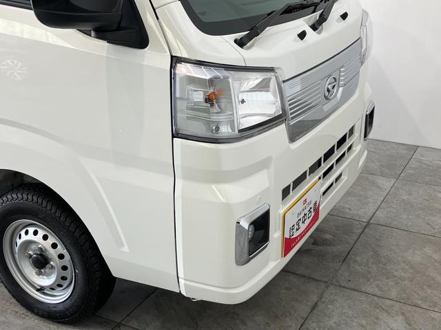 ハイゼットトラックＥＸＴ　４ＷＤ　デフロック　コーナーセンサー　ドラレコ衝突被害軽減ブレーキ　コーナーセンサー　パートタイム４ＷＤ　デフロック　ドラレコ　スマートキー　パワーウインドウ　オートライト　荷台作業灯　４枚リーフスプリング　電動格納式ミラー　マニュアルレベリング（滋賀県）の中古車