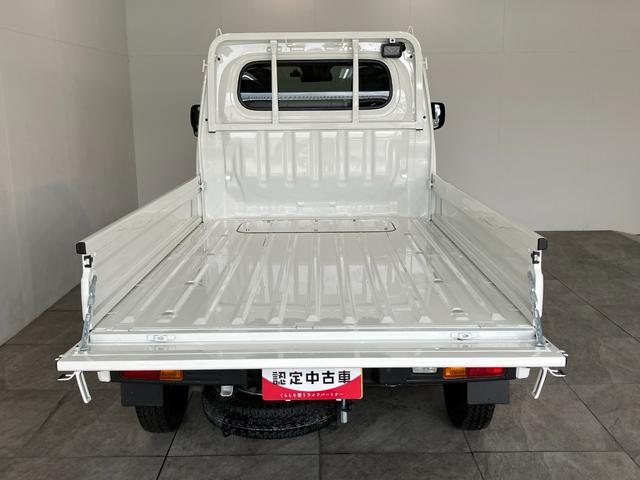 ハイゼットトラックＥＸＴ　４ＷＤ　デフロック　コーナーセンサー　ドラレコ衝突被害軽減ブレーキ　コーナーセンサー　パートタイム４ＷＤ　デフロック　ドラレコ　スマートキー　パワーウインドウ　オートライト　荷台作業灯　４枚リーフスプリング　電動格納式ミラー　マニュアルレベリング（滋賀県）の中古車