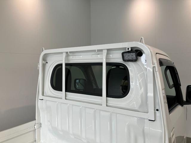 ハイゼットトラックＥＸＴ　４ＷＤ　デフロック　コーナーセンサー　ドラレコ衝突被害軽減ブレーキ　コーナーセンサー　パートタイム４ＷＤ　デフロック　ドラレコ　スマートキー　パワーウインドウ　オートライト　荷台作業灯　４枚リーフスプリング　電動格納式ミラー　マニュアルレベリング（滋賀県）の中古車