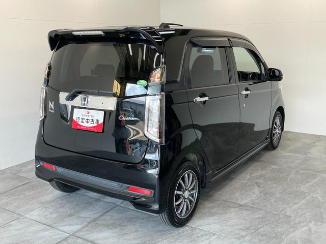 Ｎ−ＷＧＮカスタムＧ・Ａパッケージ　ワンセグナビ　バックカメラ　車検整備付衝突被害軽減ブレーキ　ワンセグナビ　バックカメラ　ＵＳＢ　ＨＩＤヘッドライト　オートライト　オートエアコン　クルーズコントロール　電動格納式ミラー　スマートキー　エコアイドル（滋賀県）の中古車