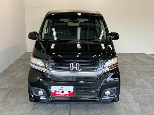 Ｎ−ＷＧＮカスタムＧ・Ａパッケージ　ワンセグナビ　バックカメラ　車検整備付衝突被害軽減ブレーキ　ワンセグナビ　バックカメラ　ＵＳＢ　ＨＩＤヘッドライト　オートライト　オートエアコン　クルーズコントロール　電動格納式ミラー　スマートキー　エコアイドル（滋賀県）の中古車