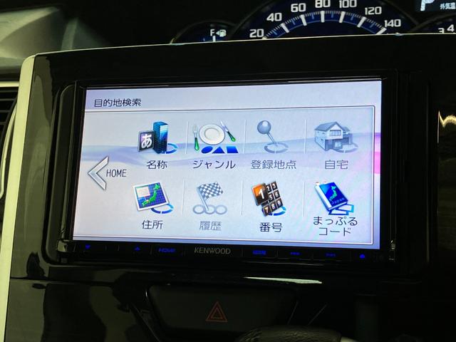 タントカスタムＲＳトップエディションＳＡ２　ターボ　ナビ　Ｂカメラ衝突被害軽減ブレーキ　フルセグナビ　Ｂｌｕｅｔｏｏｔｈ　ＤＶＤ　ＵＳＢ　バックカメラ　ドラレコ　ＥＴＣ　両側電動スライドドア　ＬＥＤ　オートライト　オートエアコン　スマートキー　タイヤ４本新品交換済み（滋賀県）の中古車