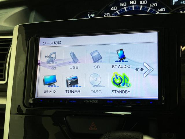 タントカスタムＲＳトップエディションＳＡ２　ターボ　ナビ　Ｂカメラ衝突被害軽減ブレーキ　フルセグナビ　Ｂｌｕｅｔｏｏｔｈ　ＤＶＤ　ＵＳＢ　バックカメラ　ドラレコ　ＥＴＣ　両側電動スライドドア　ＬＥＤ　オートライト　オートエアコン　スマートキー　タイヤ４本新品交換済み（滋賀県）の中古車