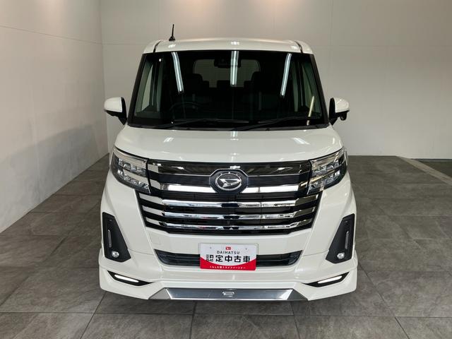 トールカスタムＧターボ　９型ディスプレイオーディオ　パノラマカメラ衝突被害軽減ブレーキ　コーナーセンサー　９型ディスプレイオーディオ　フルセグ　Ｂｌｕｅｔｏｏｔｈ　ＵＳＢ　パノラマカメラ　ＥＴＣ　両側電動スライドドア　ＬＥＤ　クルーズコントロール　モデリスタエアロ（滋賀県）の中古車