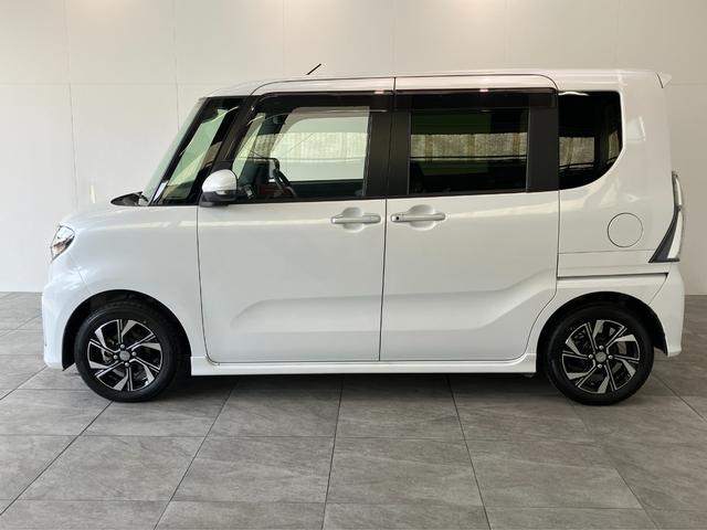 タントカスタムＸ　コーナーセンサー　ＣＤステレオ　シートヒーター衝突被害軽減ブレーキ　コーナーセンサー　バックカメラ（ナビ装着時用）　ＣＤステレオ　ＥＴＣ　両側電動スライドドア　前席シートヒーター　ＬＥＤ　オートライト　オートエアコン　スマートキー　エコアイドル（滋賀県）の中古車