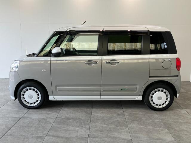 ムーヴキャンバスストライプスＧ　１０型ナビ　パノラマカメラ　前後ドラレコ衝突被害軽減ブレーキ　フルセグナビ　ＤＶＤ再生　Ｂｌｕｅｔｏｏｔｈ　ＵＳＢ　パノラマカメラ　前後ドラレコ　両側電動スライドドア　ＬＥＤ　オートライト　オートエアコン　前席シートヒーター　エコアイドル（滋賀県）の中古車