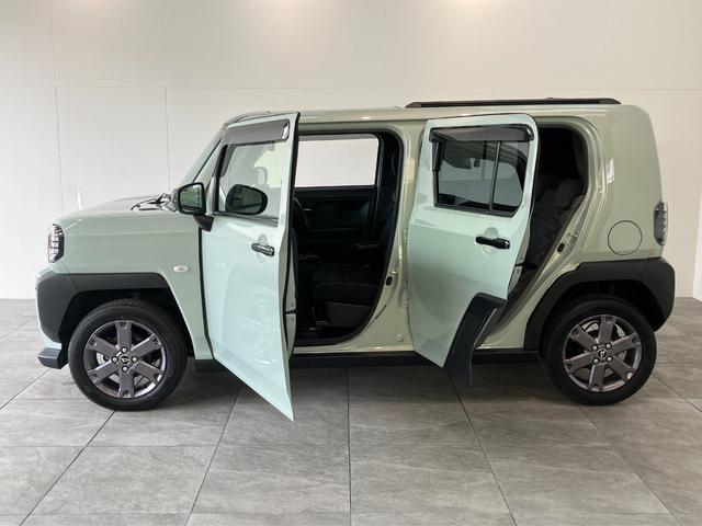 タフトＧターボ　ダーククロムベンチャー　１０型ナビ　前後ドラレコ衝突被害軽減ブレーキ　コーナーセンサー　１０型フルセグナビ　ＤＶＤ再生　Ｂｌｕｅｔｏｏｔｈ　ＵＳＢ　パノラマカメラ　前後ドラレコ　前席シートヒーター　ＬＥＤ　オートライト　クルーズコントロール　ターボ（滋賀県）の中古車