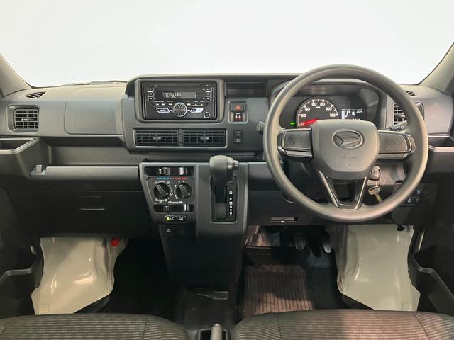 ハイゼットカーゴＤＸ　４ＷＤ　ＣＶＴ　コーナーセンサー　キーレス　前席Ｐ／Ｗ衝突被害軽減ブレーキ　スマアシ　パートタイム４ＷＤ　コーナーセンサー　前席パワーウインドウ　ＣＤステレオ　両側スライドドア　オートライト　マニュアルレベリング（滋賀県）の中古車