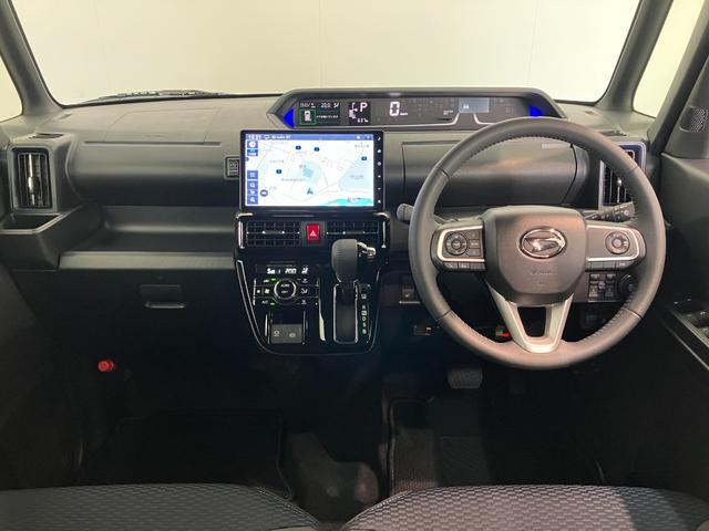 タントカスタムＲＳリミテッド　ターボ　１０型ナビ　前後ドラレコ衝突被害軽減ブレーキ　コーナーセンサー　１０型フルセグナビ　Ｂｌｕｅｔｏｏｔｈ　ＤＶＤ　ＵＳＢ　バックカメラ　前後ドラレコ　両側電動スライド　前席シートヒーター　ＬＥＤ　レーダークルーズコントロール（滋賀県）の中古車