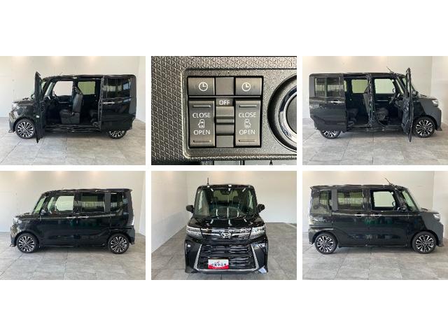 タントカスタムＲＳリミテッド　ターボ　１０型ナビ　前後ドラレコ衝突被害軽減ブレーキ　コーナーセンサー　１０型フルセグナビ　Ｂｌｕｅｔｏｏｔｈ　ＤＶＤ　ＵＳＢ　バックカメラ　前後ドラレコ　両側電動スライド　前席シートヒーター　ＬＥＤ　レーダークルーズコントロール（滋賀県）の中古車