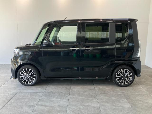 タントカスタムＲＳリミテッド　ターボ　１０型ナビ　前後ドラレコ衝突被害軽減ブレーキ　コーナーセンサー　１０型フルセグナビ　Ｂｌｕｅｔｏｏｔｈ　ＤＶＤ　ＵＳＢ　バックカメラ　前後ドラレコ　両側電動スライド　前席シートヒーター　ＬＥＤ　レーダークルーズコントロール（滋賀県）の中古車