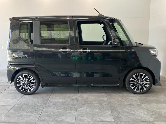 タントカスタムＲＳリミテッド　ターボ　１０型ナビ　前後ドラレコ衝突被害軽減ブレーキ　コーナーセンサー　１０型フルセグナビ　Ｂｌｕｅｔｏｏｔｈ　ＤＶＤ　ＵＳＢ　バックカメラ　前後ドラレコ　両側電動スライド　前席シートヒーター　ＬＥＤ　レーダークルーズコントロール（滋賀県）の中古車