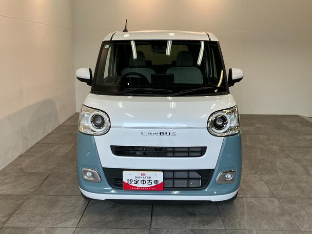 ムーヴキャンバスストライプスG IDLEレス 9型D.A 駐車支援システム衝突被害軽減ブレーキ コーナーセンサー ディスプレイオーディオ フルセグ Bluetooth USB パノラマカメラ 駐車支援システム 両側電動スライドドア シートヒーター LED ワイヤレス充電器(滋賀県)の中古車