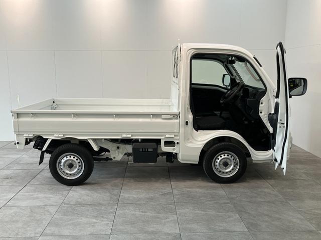 ハイゼットトラックＥＸＴ　４ＷＤ　デフロック　コーナーセンサー　ドラレコ衝突被害軽減ブレーキ　コーナーセンサー　パートタイム４ＷＤ　デフロック　ドラレコ　スマートキー　パワーウインドウ　ＬＥＤ　オートライト　荷台作業灯　４枚リーフスプリング　電動格納式ミラー　エコアイドル（滋賀県）の中古車
