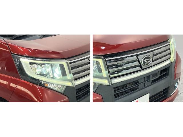 ムーヴカスタムＲＳハイパーＳＡ　ターボ　８型ナビ　前後ドラレコ衝突被害軽減ブレーキ　８型フルセグナビ　ＤＶＤ　Ｂｌｕｅｔｏｏｔｈ　ＵＳＢ　バックカメラ　前後ドラレコ　ＬＥＤ　オートライト　オートエアコン　スマートキー　エコアイドル　ターボ　タイヤ４本新品交換済（滋賀県）の中古車