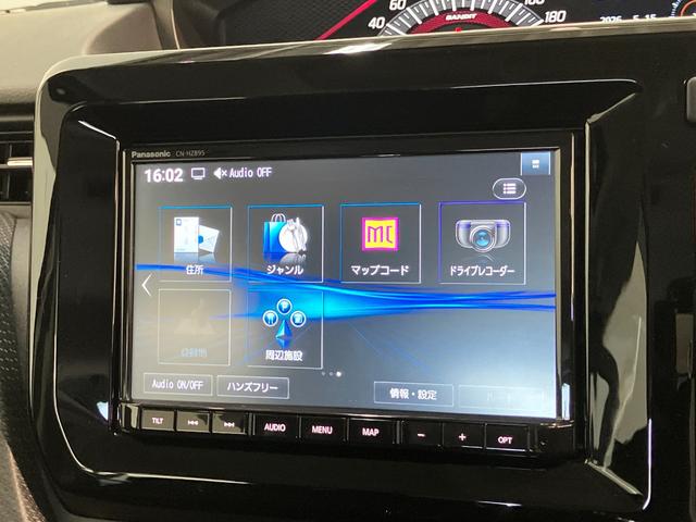 ソリオバンディットハイブリッドＭＶ　４ＷＤ　８型フルセグナビ　バックカメラ衝突被害軽減ブレーキ　リアコーナーセンサー　フルセグナビ　Ｂｌｕｅｔｏｏｔｈ　ＤＶＤ　ＵＳＢ　バックカメラ　両側電動スライドドア　シートヒーター　ＬＥＤ　オートライト　レーダークルコン　４ＷＤ（滋賀県）の中古車