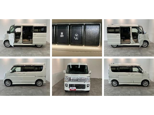 ＮＶ１００クリッパーリオＥ　４ＷＤ　ターボ　フルセグナビ　バックカメラ　前後ドラレコ衝突被害軽減ブレーキ　フルセグナビ　ＤＶＤ再生　Ｂｌｕｅｔｏｏｔｈ　ＵＳＢ　バックカメラ　前後ドラレコ　ＥＴＣ　左側電動スライドドア　シートヒーター　ＨＩＤ　オートライト　　タイヤ４本新品交換済（滋賀県）の中古車