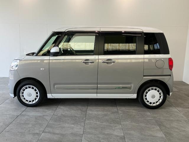 ムーヴキャンバスストライプスＧ　９型Ｄ．Ａ　パノラマカメラ　駐車支援システム衝突被害軽減ブレーキ　コーナーセンサー　９型ディスプレイオーディオ　フルセグ　Ｂｌｕｅｔｏｏｔｈ　ＵＳＢ　パノラマカメラ　両側電動スライドドア　前席シートヒーター　ワイヤレス充電器　駐車支援システム（滋賀県）の中古車