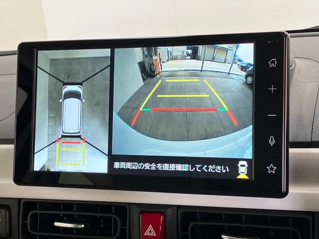 ムーヴキャンバスストライプスＧ　９型Ｄ．Ａ　パノラマカメラ　駐車支援システム衝突被害軽減ブレーキ　コーナーセンサー　９型ディスプレイオーディオ　フルセグ　Ｂｌｕｅｔｏｏｔｈ　ＵＳＢ　パノラマカメラ　両側電動スライドドア　前席シートヒーター　ワイヤレス充電器　駐車支援システム（滋賀県）の中古車