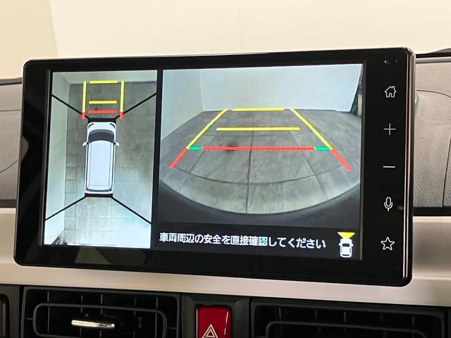 ムーヴキャンバスストライプスＧ　９型Ｄ．Ａ　パノラマカメラ　駐車支援システム衝突被害軽減ブレーキ　コーナーセンサー　９型ディスプレイオーディオ　フルセグ　Ｂｌｕｅｔｏｏｔｈ　ＵＳＢ　パノラマカメラ　両側電動スライドドア　前席シートヒーター　ワイヤレス充電器　駐車支援システム（滋賀県）の中古車