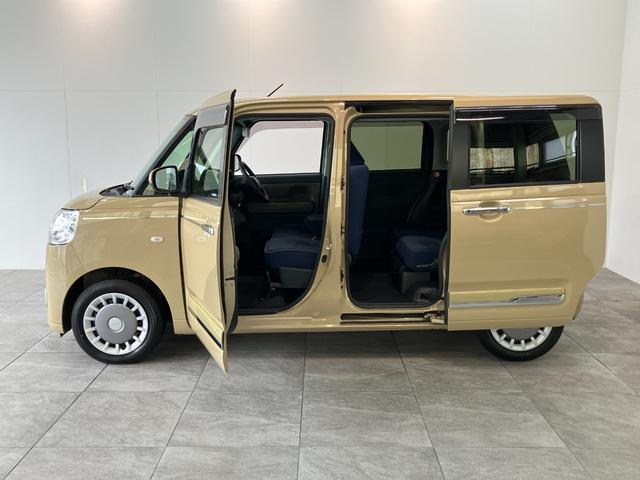 ムーヴキャンバスセオリーＧ　９型ディスプレイオーディオ　駐車支援システム衝突被害軽減ブレーキ　コーナーセンサー　ディスプレイオーディオ　フルセグ　Ｂｌｕｅｔｏｏｔｈ　ＵＳＢ　パノラマカメラ　両側電動スライドドア　シートヒーター　ＬＥＤ　ワイヤレス充電器　駐車支援システム（滋賀県）の中古車