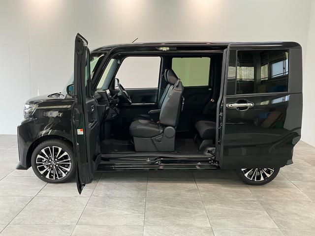 タントカスタムＲＳ　ターボ　９型ディスプレイオーディオ　クルコン衝突被害軽減ブレーキ　コーナーセンサー　９型ディスプレイオーディオ　フルセグ　Ｂｌｕｅｔｏｏｔｈ　ＵＳＢ　バックカメラ　両側電動スライドドア　前席シートヒーター　レーダークルコン　ＬＥＤ　スマートキー（滋賀県）の中古車