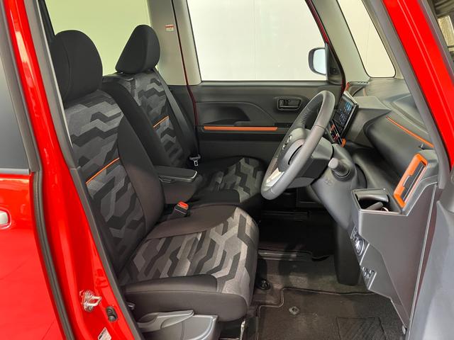 タントファンクロスターボ　９型ディスプレイオーディオ　フルセグ衝突被害軽減ブレーキ　コーナーセンサー　９型ディスプレイオーディオ　フルセグ　Ｂｌｕｅｔｏｏｔｈ　ＵＳＢ　バックカメラ　両側電動スライドドア　前席シートヒーター　ＬＥＤ　スマートキー　エコアイドル（滋賀県）の中古車